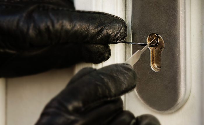 Techniques like lock picking are only used by thieves in 5% of cases.